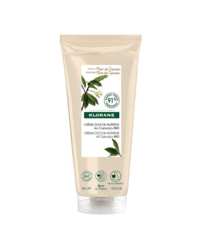 KLORANE Hygiène corps  Crème douche - Fleur de Cupuaçu Tube de 200 ml KLORANE Hygiène corps  Crème douche - Fleur de Cupuaçu Tube de 200 ml