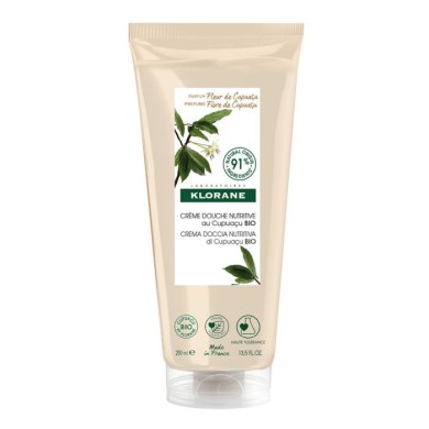 KLORANE Hygiène corps  Crème douche - Fleur de Cupuaçu Tube de 200 ml KLORANE Hygiène corps  Crème douche - Fleur de Cupuaçu Tube de 200 ml