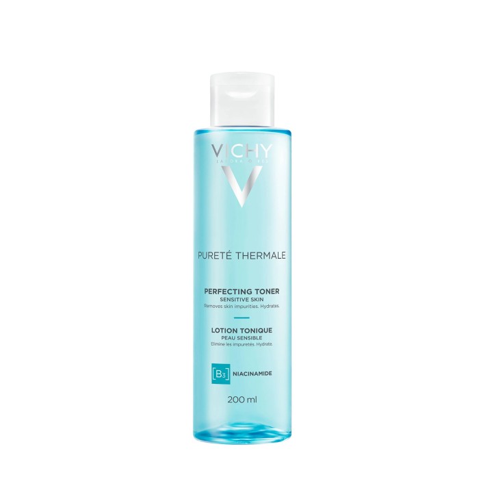 VICHY Pureté Thermale Lotion Tonique Perfectrice Flacon de 200 ml