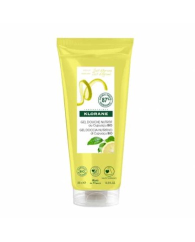 KLORANE Gel douche au parfum Zeste d’Agrumes Tube de 200 ml KLORANE Gel douche au parfum Zeste d’Agrumes Tube de 200 ml