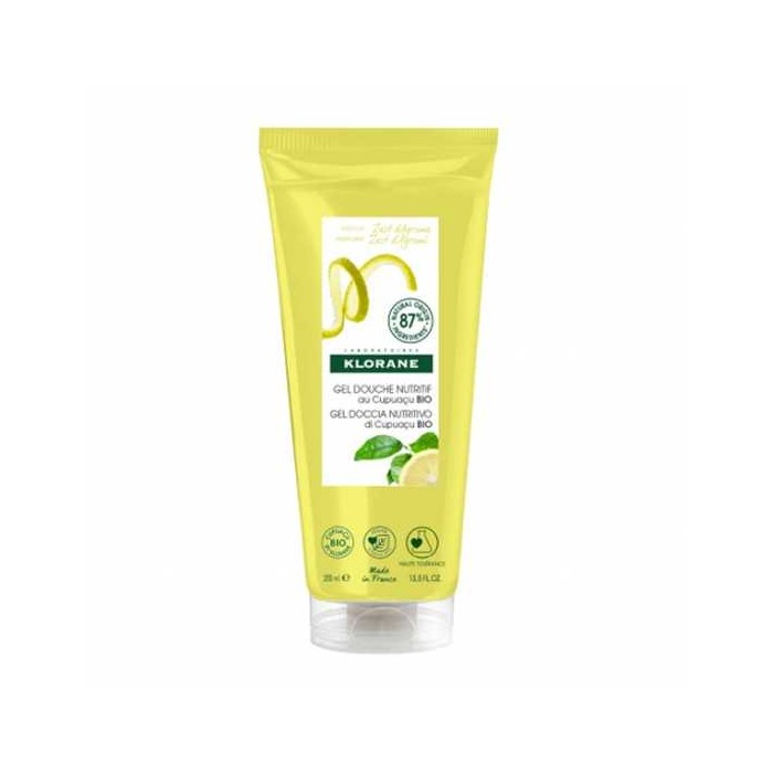 KLORANE Gel douche au parfum Zeste d’Agrumes Tube de 200 ml
