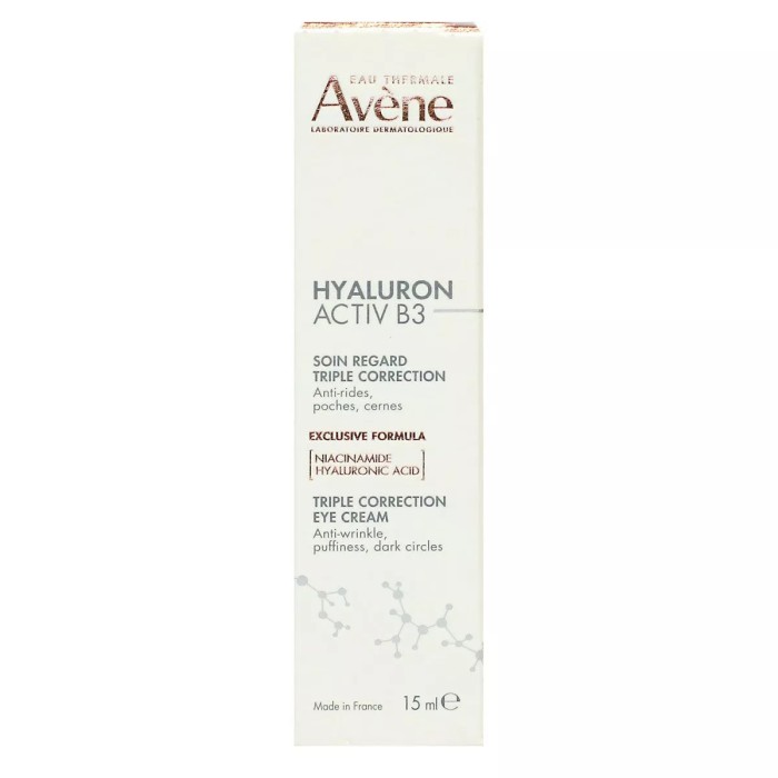 AVENE HYALURON ACTIV B3 Soin regard triple correction