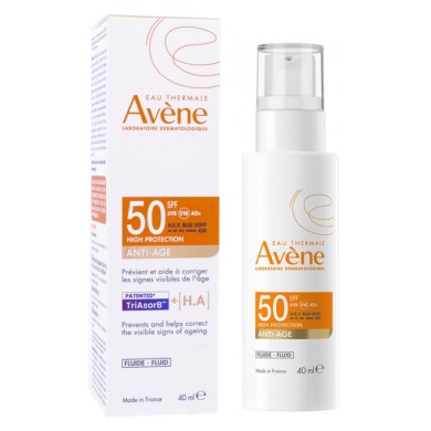 AVENE FLUIDE ANTI-AGE SPF50 Tube de 40 ml AVENE FLUIDE ANTI-AGE SPF50 Tube de 40 ml