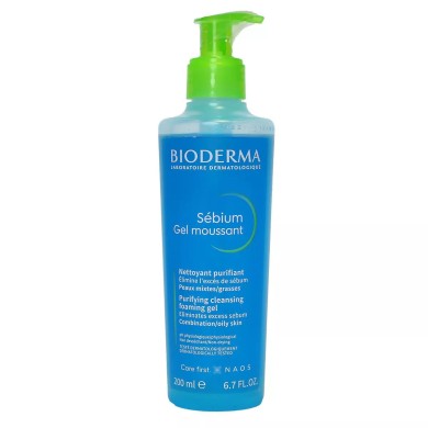 BIODERMA Sebium Nettoyant purifiant Flacon pompe de 200 ml BIODERMA Sebium Nettoyant purifiant Flacon pompe de 200 ml