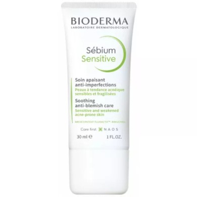 BIODERMA Sébium Sensitive Soin Apaisant Anti-Imperfections Tube de BIODERMA Sébium Sensitive Soin Apaisant Anti-Imperfections Tube de