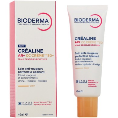 BIODERMA Créaline AR+ CC crème SPF50+ Tube de 40 ml BIODERMA Créaline AR+ CC crème SPF50+ Tube de 40 ml