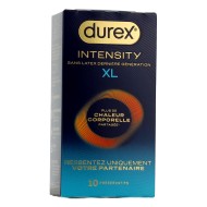 Durex Intensity XL Préservatifs sans latex Boite de 10 préservatifs Durex Intensity XL Préservatifs sans latex Boite de 10 préservatifs