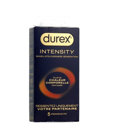 Durex Intensity Préservatifs sans latex Boite de 20 Durex Intensity Préservatifs sans latex Boite de 20