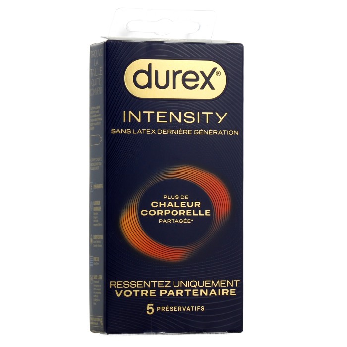 Durex Intensity Préservatifs sans latex Boite de 20