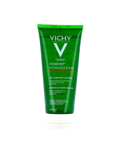VICHY NORMADERM PHYTOSOLUTION Gel purifiant intense Tube de 200 ml