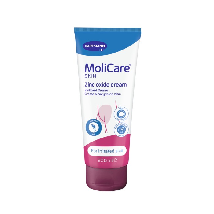 MoliCare Skin Crème à l'oxyde de zinc Tube de 200 ml