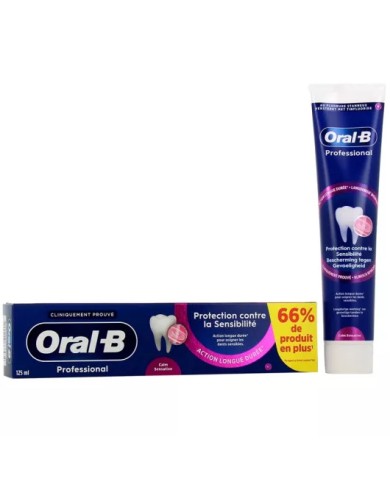 Oral-B Professional Dentifrice protection contre la sensibilité Tube de 125ml
