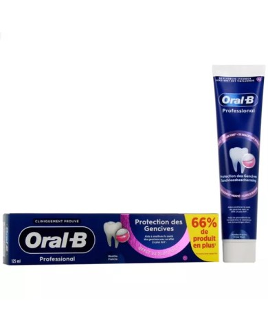 Oral-B Professional Dentifrice protection des gencives Tube de 125ml