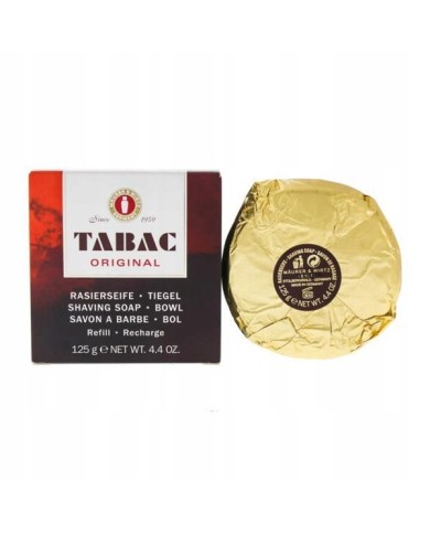 Tabac Original Savon à barbe (Recharge) Pain de 125 grammes