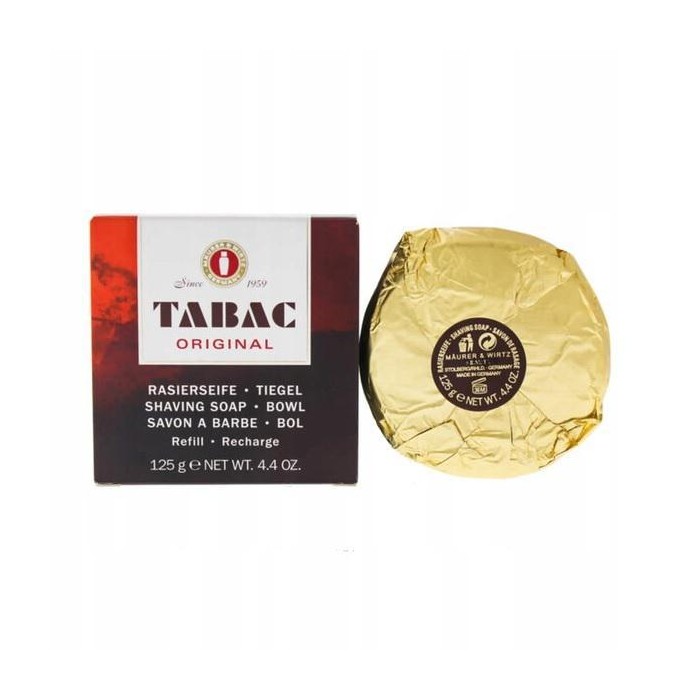 Tabac Original Savon à barbe (Recharge) Pain de 125 grammes Tabac Original Savon à barbe (Recharge) Pain de 125 grammes
