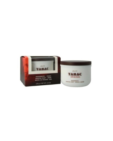 Tabac Original Savon à barbe Pain de 125 grammes et son bol