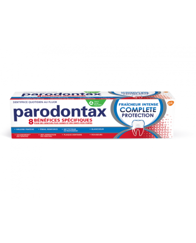 Parodontax Protection Complete (8 bénéfices) Dentifrice Tube de 75 ml