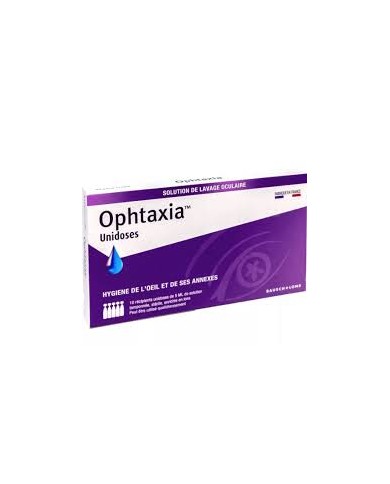 BAUSCH & LOMB Ophtaxia Solution de Lavage Oculaire 10 unidoses