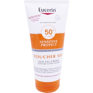 EUCERIN SUN Oil Control Gel crème SPF50+ Tube de 200 ml