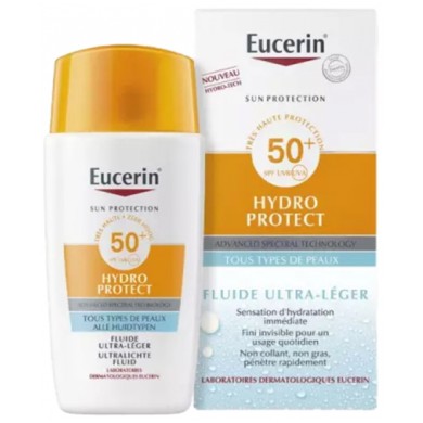 Eucerin Sun Hydro Protect SPF 50+ Tube de 50 ml Eucerin Sun Hydro Protect SPF 50+ Tube de 50 ml