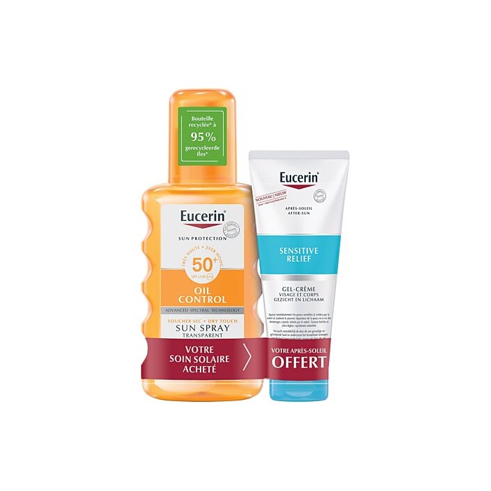 Eucerin Oil Control Spray Solaire Transparent SPF 50+