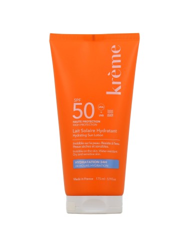 Krème Lait Solaire Hydratant Tube de 175 ml