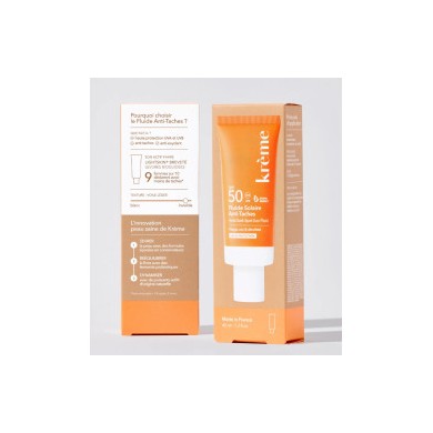 Krème Fluide Solaire Anti-Taches SPF 50 Tube de 40 ml