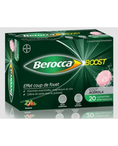 BEROCCA BOOST Comprimés effervescents Boite de 20 BEROCCA BOOST Comprimés effervescents Boite de 20