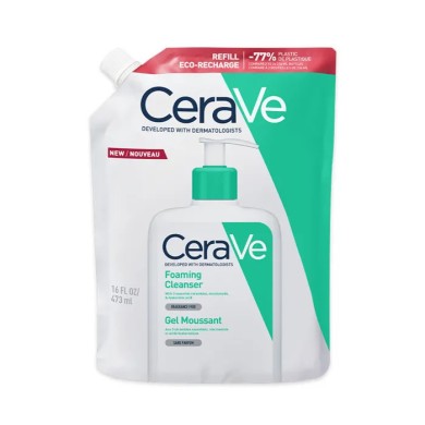 CERAVE Gel moussant Eco recharde de 473 ml CERAVE Gel moussant Eco recharde de 473 ml