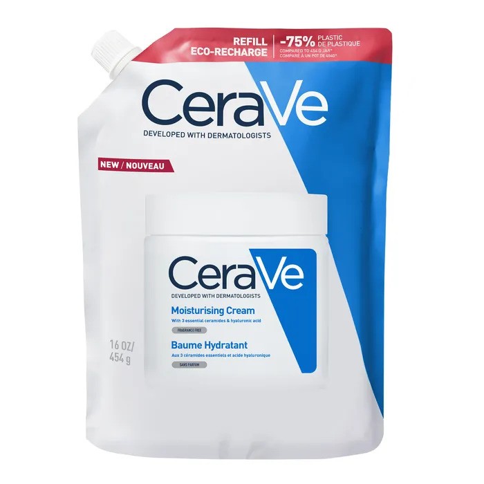 CERAVE Baume hydratant peaux sèches à très sèches Eco recharge de 454 gr CERAVE Baume hydratant peaux sèches à très sèches Eco recharge de 454 gr