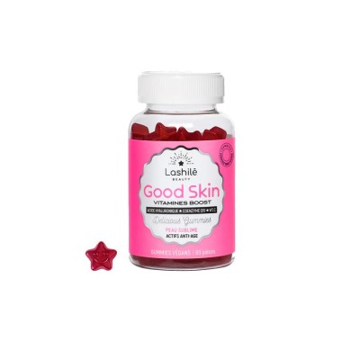 Lashilé Good Skin Vitamines boost Boite de 60 gummies Lashilé Good Skin Vitamines boost Boite de 60 gummies