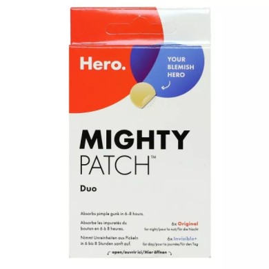 Mighty Patch DUO 6 X Invisible jour + 6 ORIGINAL NUIT Mighty Patch DUO 6 X Invisible jour + 6 ORIGINAL NUIT