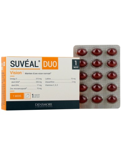 SUVEAL DUO Vision Complément alimentaire Boite de 30 capsules