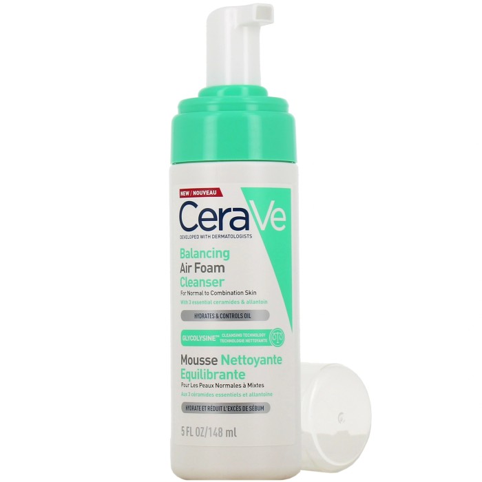 CeraVe Mousse Nettoyante Équilibrante Flacon de 148 ml