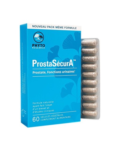ProstaSecurA Complément alimentaire "prostates " Boite de 60 gélules