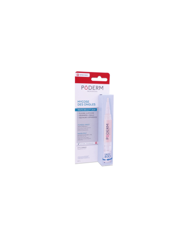 PODERM - MYCOSE DES ONGLES - DES LE 1 ER JOUR - STYLO - 4 ML PODERM - MYCOSE DES ONGLES - DES LE 1 ER JOUR - STYLO - 4 ML