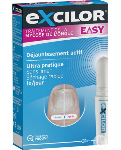 Excilor EASY Mycose de l'Ongle Solution en Stylet de précision Excilor EASY Mycose de l'Ongle Solution en Stylet de précision