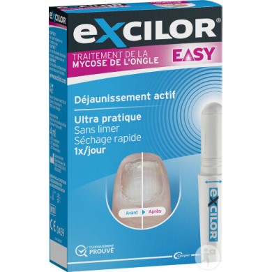 Excilor EASY Mycose de l'Ongle Solution en Stylet de précision Excilor EASY Mycose de l'Ongle Solution en Stylet de précision