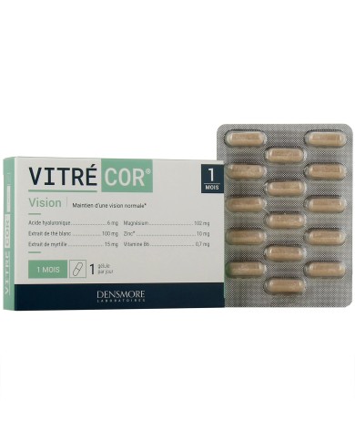 VITRECOR Complément alimentaire  Maintien de la vision Boite de 30 gélules VITRECOR Complément alimentaire  Maintien de la vision Boite de 30 gélules