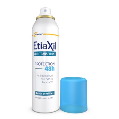 Etiaxil Anti-transpirant Protection 48h Aérosol 150ml Etiaxil Anti-transpirant Protection 48h Aérosol 150ml