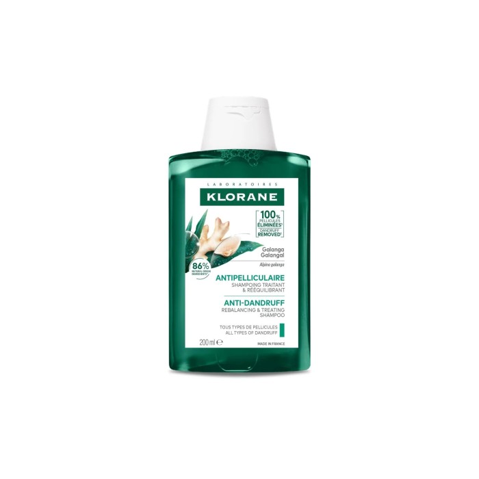 KLORANE ANTIPELLICULAIRE Shampoing Traitant et Rééquilibrant Flacon de 200 ml