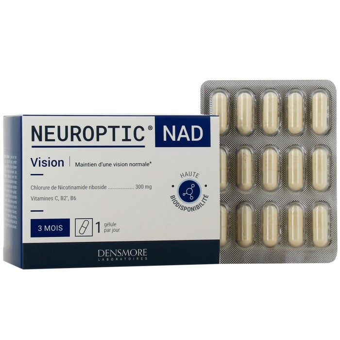 DENSMORE NEUROPTIC NAD Vision Boite de 90 gélules (3mois)