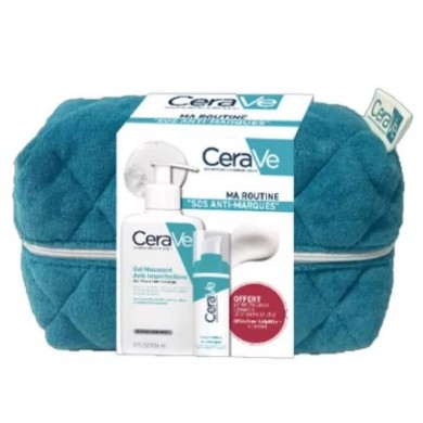 CERAVE Ma routine SOS ANTI-MARQUES avec TROUSSE offerte CERAVE Ma routine SOS ANTI-MARQUES avec TROUSSE offerte