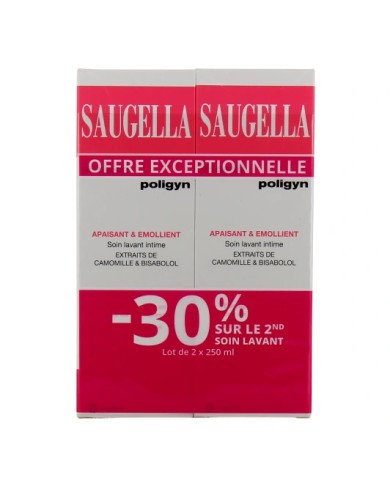 Saugella Poligyn Soin Lavant Intime Flacon de 250ml