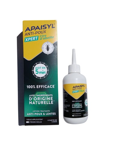 Apaisyl Anti-Poux Xpert Cire d'Abeille Flacon de 100 ml