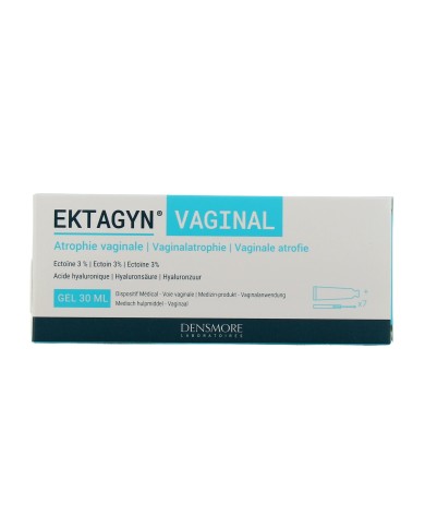 EKTAGYN Gel vaginal a base d'ectoine 3 % tube de 30 ml + 7 canules jetables