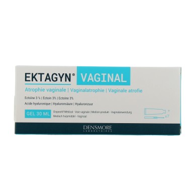 EKTAGYN Gel vaginal a base d'ectoine 3 % tube de 30 ml + 7 canules jetables