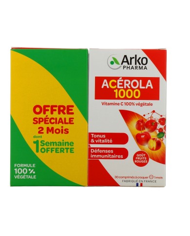 ARKOPHARMA ACEROLA 1000 Comprimé à croquer Boite de 30
