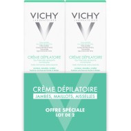 VICHY Crème dépilatoire dermo-tolérante Lot de 2 Tubes de 150 ml