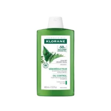 KLORANE SÉBORÉDUCTEUR Shampoing purifiant et équilibrant à l'ortie Flacon de 400 ml KLORANE SÉBORÉDUCTEUR Shampoing purifiant et équilibrant à l'ortie Flacon de 400 ml